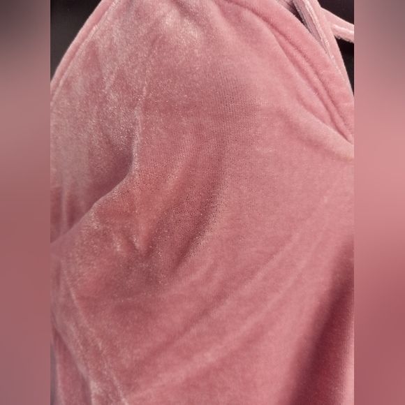 Killstar velvet soft pink pentagram strappy crop tank top! Nwt! - Picture 3 of 5